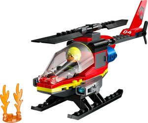 LEGO City Strażacki helikopter ratunkowy (60411) 7
