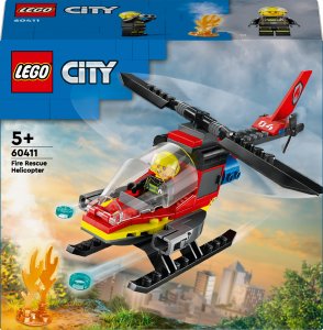 LEGO City Strażacki helikopter ratunkowy (60411) 1