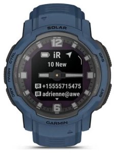 Garmin Išmanusis laikrodis Garmin Instinct® Crossover Solar, Tamsiai mėlynos spalvos 1