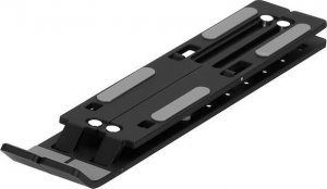 Springos Podstawka pod laptopa metalowa składana, stojak z regulacją nachylenia czarny UNIWERSALNY 25