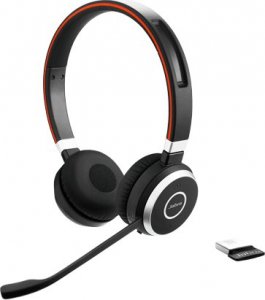 Słuchawki Jabra Jabra | EVOLVE 65 SE Stereo UC & Link 380a | Su mikrofonu | Bluetooth | For PC, Mobile Phone, Planšetė | Belaidės | Juodas 1