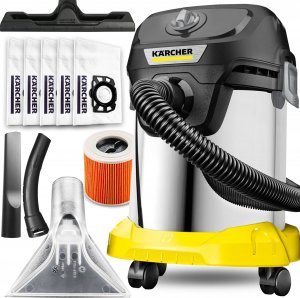 Odkurzacz przemysłowy Karcher Sauso-drėgno valymo siurblys Karcher KWD 3 S V15420 Limited Edition 1