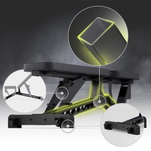 Ławka treningowa regulowana Pumpiron 7