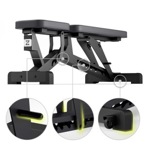 Ławka treningowa regulowana Pumpiron 9