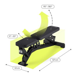 Ławka treningowa regulowana Nocardio 4