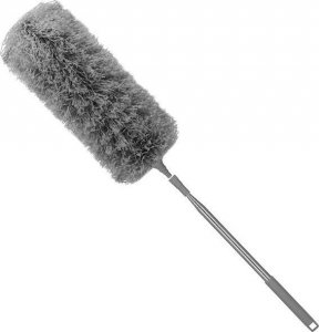 Springos Miotełka do kurzu 2w1 teleskopowa szczotka do pajęczyn 75-255 cm szara UNIWERSALNY 13