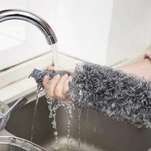 Springos Miotełka do kurzu 2w1 teleskopowa szczotka do pajęczyn 75-255 cm szara UNIWERSALNY 22