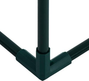 Springos Szklarnia ogrodowa foliowa UV4 130g/m2 2x1,7x0,8 m zielona UNIWERSALNY 11