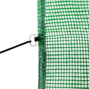 Springos Szklarnia ogrodowa foliowa UV4 130g/m2 2x1,7x0,8 m zielona UNIWERSALNY 16