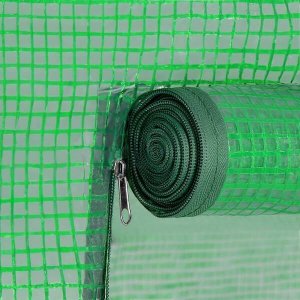 Springos Szklarnia ogrodowa foliowa UV4 130g/m2 2x1,7x0,8 m zielona UNIWERSALNY 17