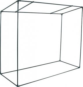 Springos Szklarnia ogrodowa foliowa UV4 130g/m2 2x1,7x0,8 m zielona UNIWERSALNY 20