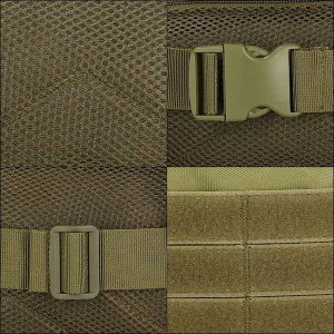 Springos Nerka biodrowa saszetka sportowa turystyczna zieleń UNIWERSALNY 16