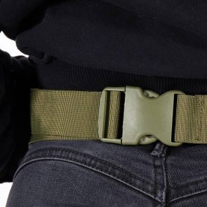 Springos Nerka biodrowa saszetka sportowa turystyczna zieleń UNIWERSALNY 2