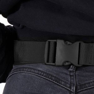 Springos Nerka biodrowa saszetka sportowa turystyczna czarna UNIWERSALNY 17