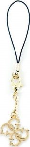 Guess Guess zawieszka GUCPM4GID Phone Strap 4G Glitter Charm 5