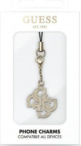 Guess Guess zawieszka GUCPM4GID Phone Strap 4G Glitter Charm 8