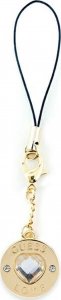 Guess Guess zawieszka GUCPMHGLD Phone Strap Heart Diamond Charm with Rhinestones 1