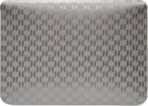 Karl Lagerfeld Karl Lagerfeld Sleeve KLCS14SAKHPKG 14" srebrny/silver Saffiano Monogram Ikonik 9