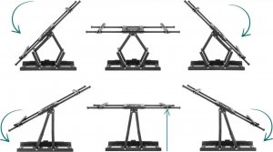 VETOUSON Uchwyt ścienny VX-630A 32'' - 85'' 6