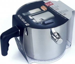 AgdExpert GARNEK DO MLEKA Z GWIZDKIEM AMBITION VIKOS 1,7L PODWÓJNA ŚCIANKA INDUKCJA 2