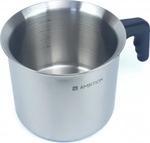 AgdExpert GARNEK DO MLEKA Z GWIZDKIEM AMBITION VIKOS 1,7L PODWÓJNA ŚCIANKA INDUKCJA 3