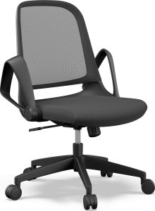 Krzesło biurowe SENSE7 Sopty Czarne 2