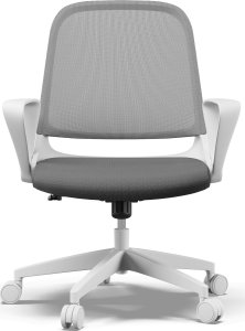 Krzesło biurowe SENSE7 Sopty Biało-szare 10