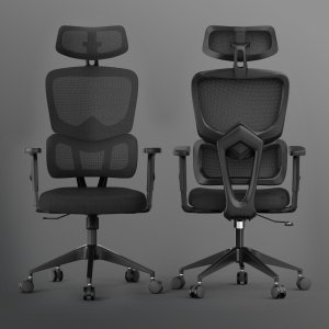 Krzesło biurowe SENSE7 Veno Czarne 22