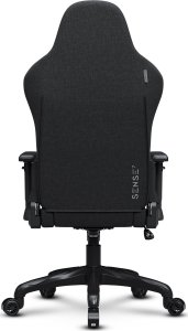 Fotel SENSE7 Spellcaster FUKU materiałowy czarny 8