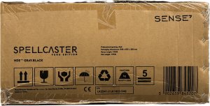 Fotel SENSE7 Spellcaster Fuku PU czarno-szary 14