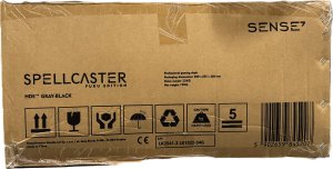 Fotel SENSE7 Spellcaster Fuku PU czarno-szary 15