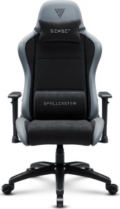 Fotel SENSE7 Spellcaster FUKU XL PU czarno-szary 3