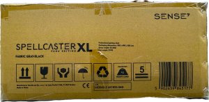 Fotel SENSE7 Spellcaster FUKU XL materiałowy czarno-szary 13