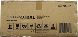 Fotel SENSE7 Spellcaster FUKU XL materiałowy czarno-szary 15