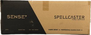 Fotel SENSE7 Spellcaster FUKU materiałowy czarno-beżowy 12