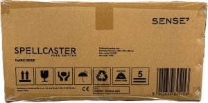 Fotel SENSE7 Spellcaster FUKU materiałowy czarno-beżowy 9