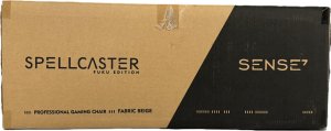 Fotel SENSE7 Spellcaster FUKU materiałowy czarno-beżowy 10