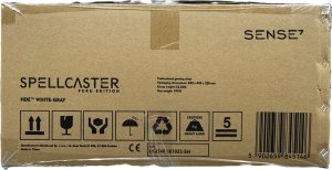 Fotel SENSE7 Spellcaster FUKU PU biało-szary 13