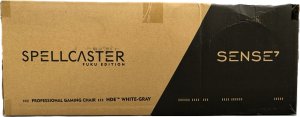 Fotel SENSE7 Spellcaster FUKU PU biało-szary 14