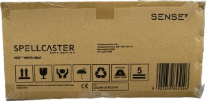 Fotel SENSE7 Spellcaster FUKU PU biało-szary 15