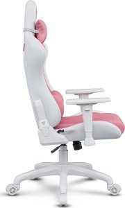 Fotel SENSE7 Spellcaster FUKU PU biało-różowy 5