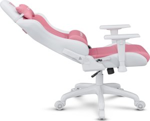 Fotel SENSE7 Spellcaster FUKU PU biało-różowy 6