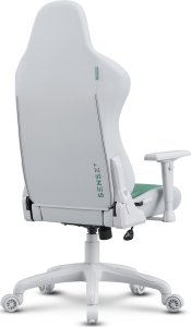 Fotel SENSE7 Spellcaster FUKU PU biało-zielony 7