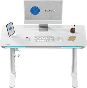 Biurko SENSE7 NOMO Białe 120 cmx60 cm 11