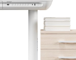 Biurko SENSE7 NOMO Białe 120 cmx60 cm 15