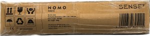 Biurko SENSE7 NOMO Białe 120 cmx60 cm 21