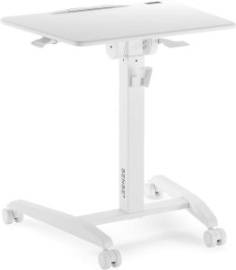 Biurko SENSE7 biurko mobilne Białe 70 cmx52 cm Biały 11