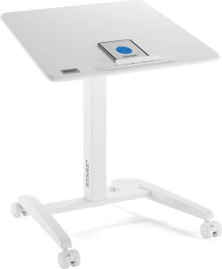 Biurko SENSE7 biurko mobilne Białe 70 cmx52 cm Biały 14