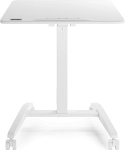 Biurko SENSE7 biurko mobilne Białe 70 cmx52 cm Biały 8