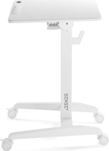 Biurko SENSE7 biurko mobilne Białe 70 cmx52 cm Biały 10